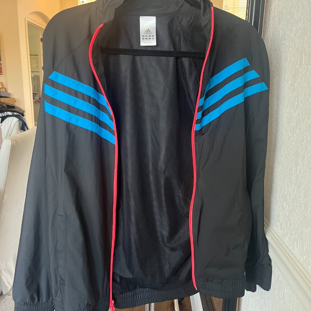 Adidas Lightweight Windbreaker Jacket NWOT